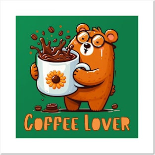 Coffee Bear Posters and Art